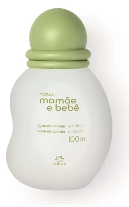 Água de colônia mamãe e bebê Natura 100 mL