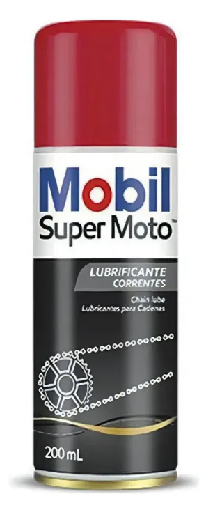Lubrificante Para Correntes Chain Lub Super Moto 200mL - Mobil