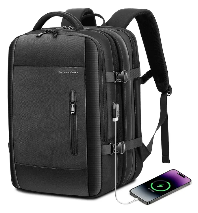Mochila Viagem Executiva Grande Notebook Masculina Feminina