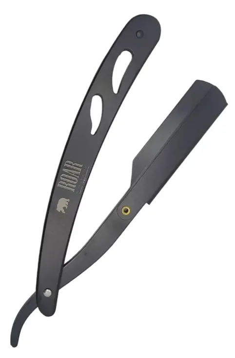 Navalha Navalhete Aço Inoxidável Profissional Cabelo E Barba