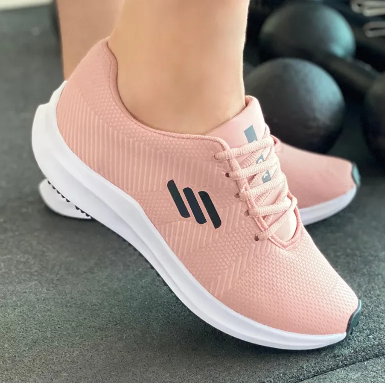 Tênis O2X Shade Fitness Feminino Academia Caminhada Confortável