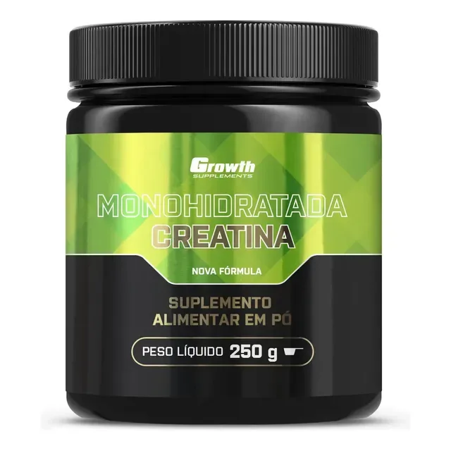 Creatina Growth Supplements Monohidratada em pó Sem sabor x 250g - R$ 39,90